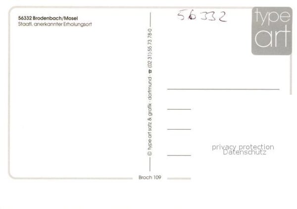 Brodenbach Ausflugsdampfer Mosel Ehrenburg Hotel A – Bild 2