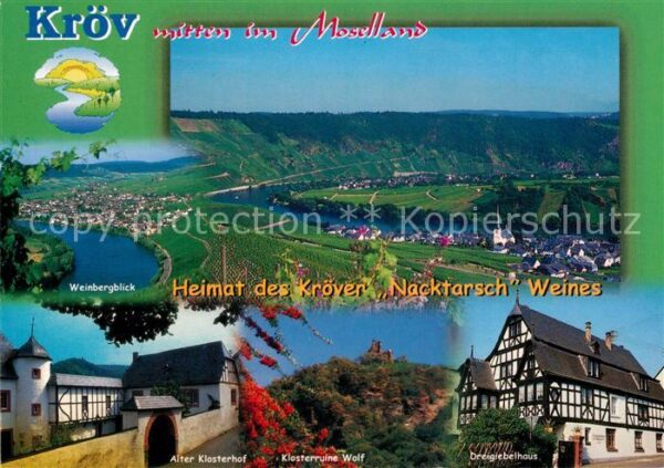 Kroev Mosel Panorama Moseltal Weinberge Klosterhof
