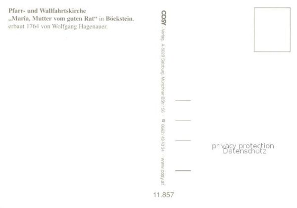 Boeckstein Pfarrkirche Wallfahrtskirche Maria Mutt – Bild 2