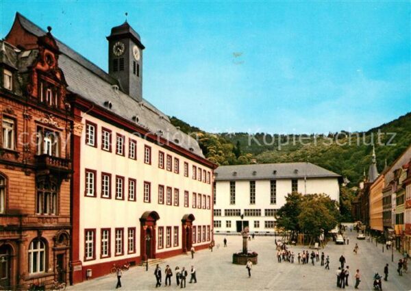 Heidelberg Neckar Alte und Neue Universität