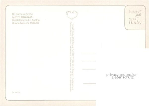 Baernbach Steiermark St Barbara Kirche Blumenbeet – Bild 2