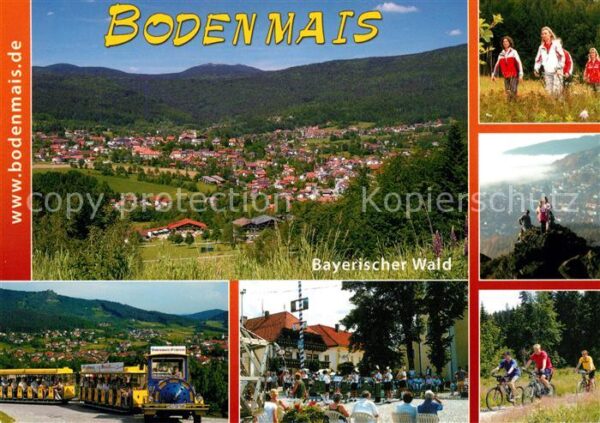 Bodenmais Panorama Kurort Bayerischer Wald Wander