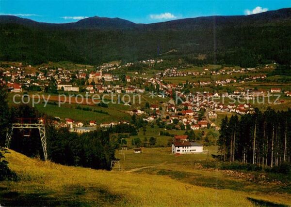 Bodenmais Panorama Luftkurort am Fusse des Arbers
