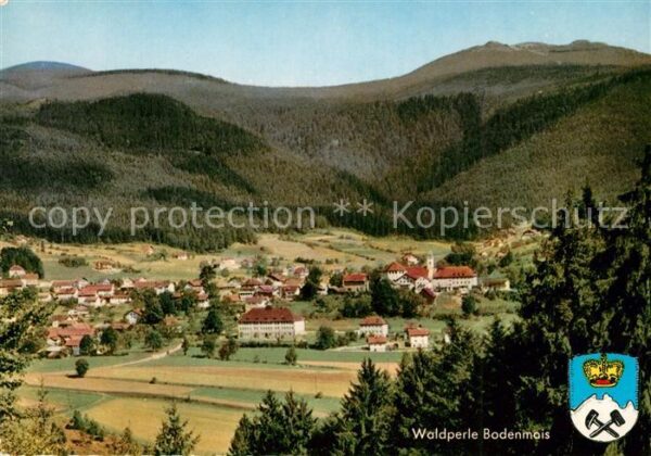Bodenmais Panorama Luftkurort am Fusse des Arbers