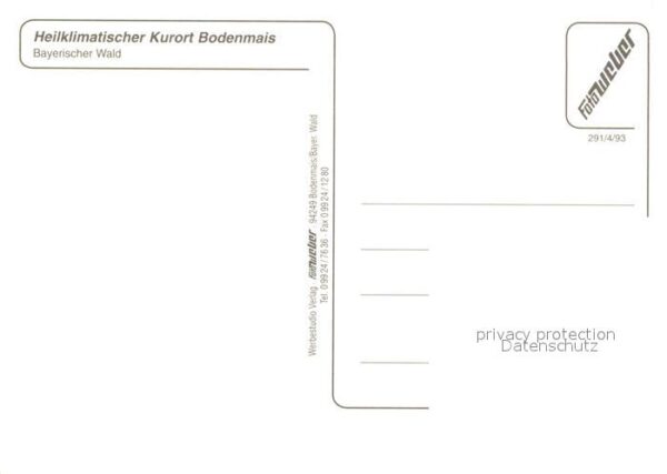Bodenmais Panorama Luftkurort am Fusse des Arbers – Bild 2