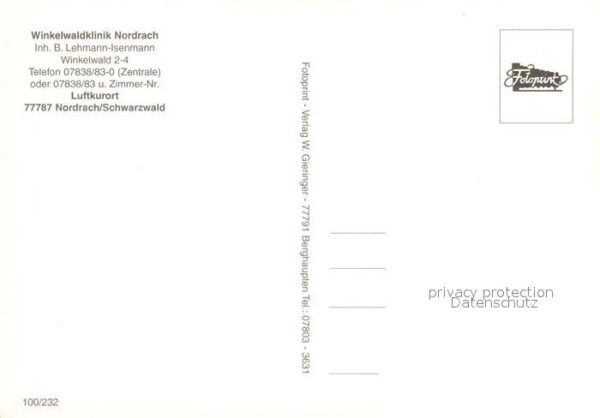 Nordrach Winkelwaldklinik Landschaftspanorama Sc – Bild 2