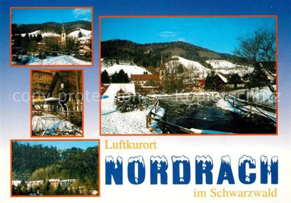 Nordrach Teilansichten Luftkurort im Schwarzwald