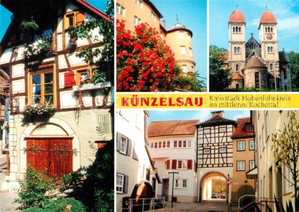 Kuenzelsau Scheuerle Fachwerkhaus Schloss Bartenau