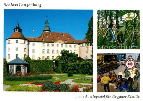 Langenburg Wuerttemberg Schloss Park Pavillon Kletterwald Oldti