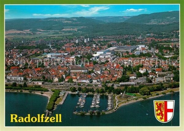 Radolfzell Bodensee Hafen Fliegeraufnahme