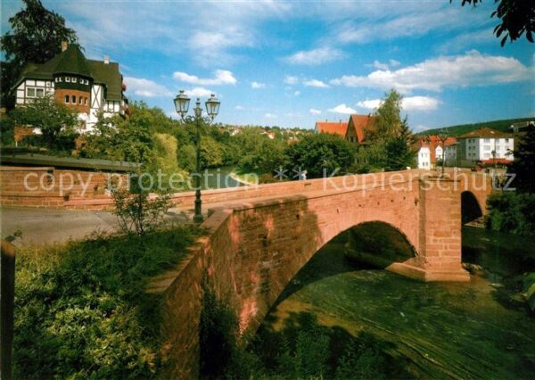 Dillstein Pforzheim Steinerne Brücke über die Nagold