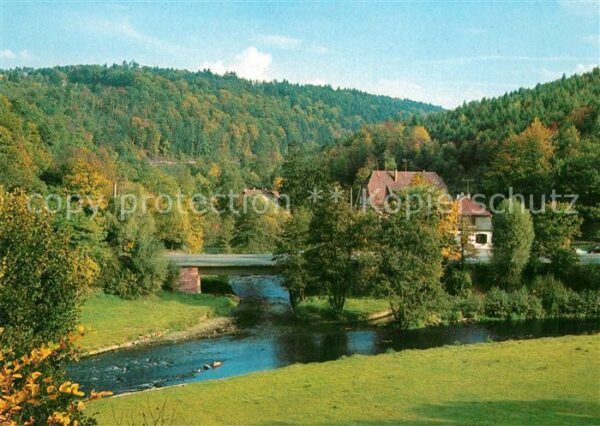 Pforzheim Kupferhammer am Zusammenfluss von Nagol