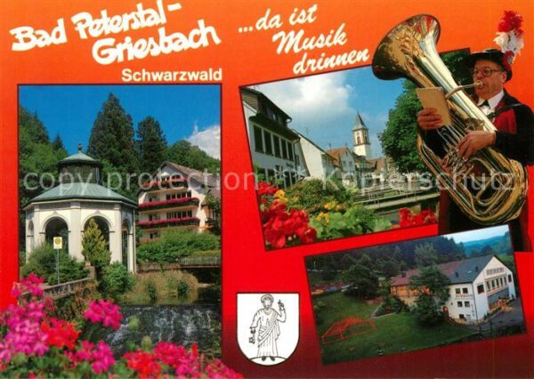 Bad Peterstal-Griesbach Teilansichten Heilbad Ferienort im Schw