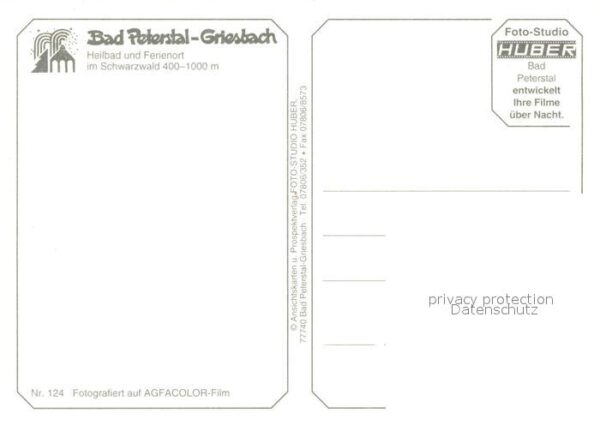 Bad Peterstal-Griesbach Landschaftspanorama Heilbad Ferienort i – Bild 2
