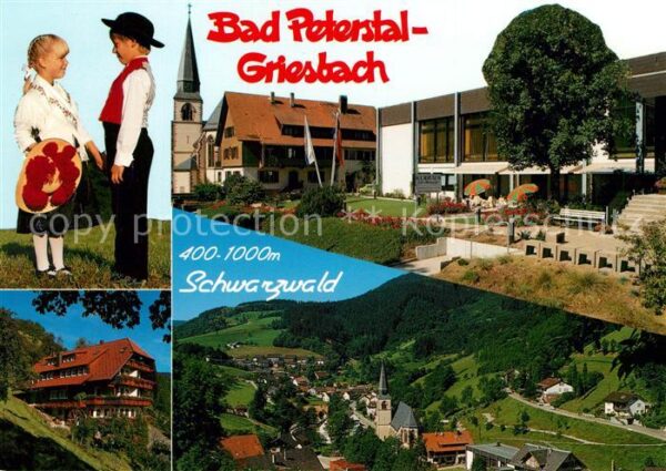 Bad Peterstal-Griesbach Kinder Trachten Hotel Restaurant Kurhau