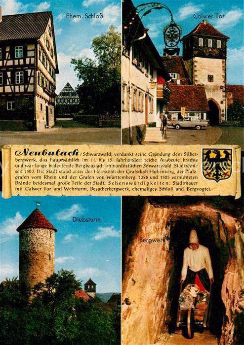 Neubulach Ehemaliges Schloss Calwer Tor Diebsturm