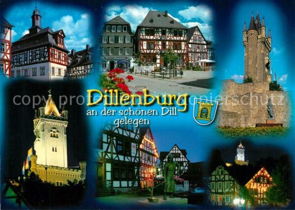 Dillenburg Historische Altstadt Fachwerkhäuser Wil