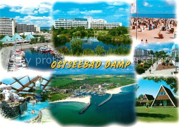 Damp Ostseebad Ferienresort Hallenbad Hafen