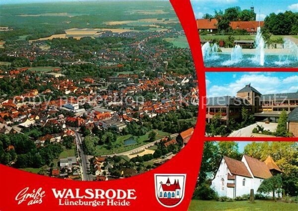 Waldrode Wasserspiele Gebäude Fliegeraufnahme
