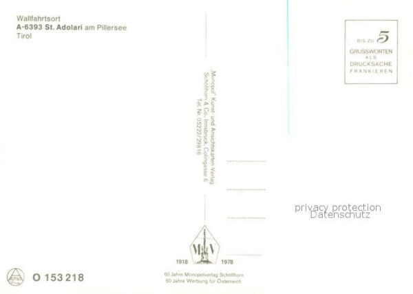 St Adolari Ortsmotiv mit Kirche Viehweide Kühe Wal – Bild 2