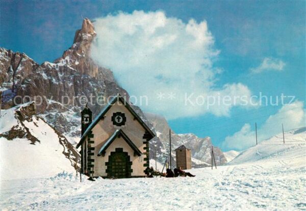 Passo Rolle Il Cimone Dolomiti Bergkapelle Dolomite