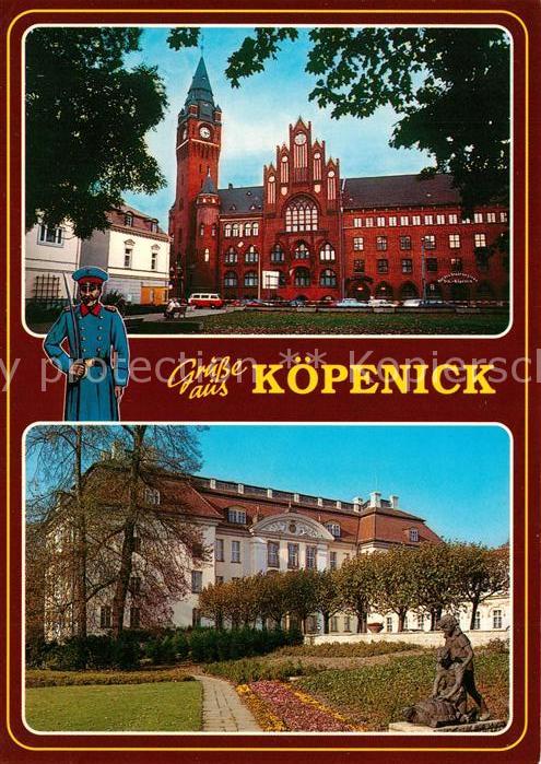 Koepenick Rathaus Schloss Denkmal Statue Hauptman