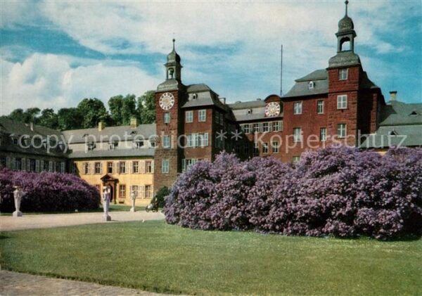 Schwetzingen Schloss mit Fliederblüte Deutschlands s