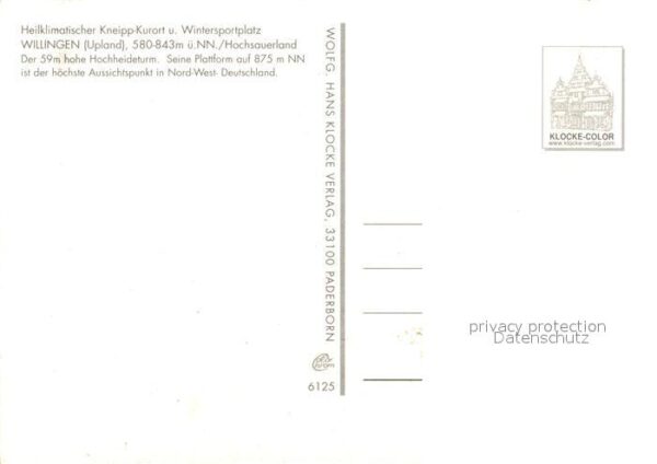 Willingen Sauerland Hochheideturm – Bild 2