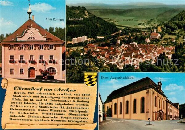 Oberndorf Neckar Altes Rathaus Ehem. Augustinerkloster P