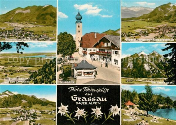 Grassau Chiemgau Hochfelln Kaisergebirge Rachel