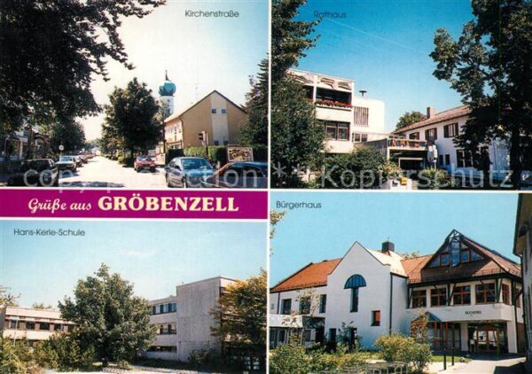 Groebenzell Rathaus Kirchenstrasse Bürgerhaus