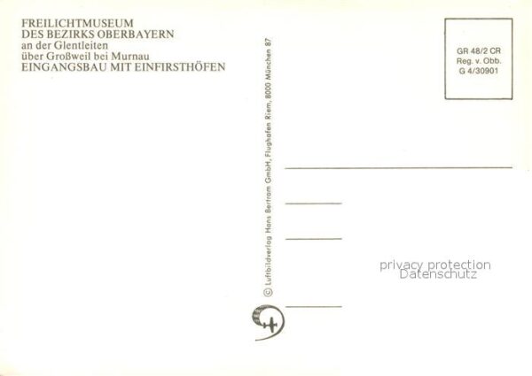 Grossweil Freilichtmuseum Glentleiten Eingangsbau – Bild 2