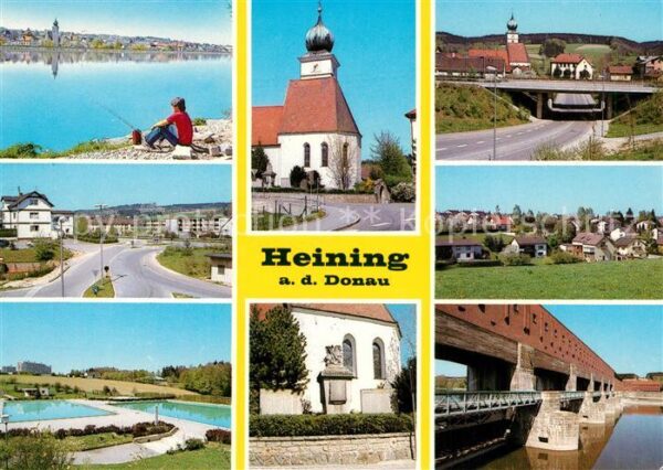 Heining Passau Kirche Brücke Schwimmbad