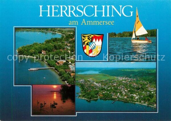Herrsching Ammersee Fliegeraufnahme