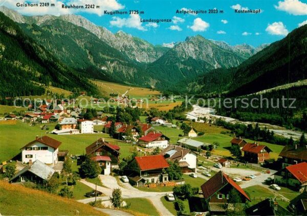 Hinterstein Bad Hindelang Geishorn Rauhhorn Kugelhorn
