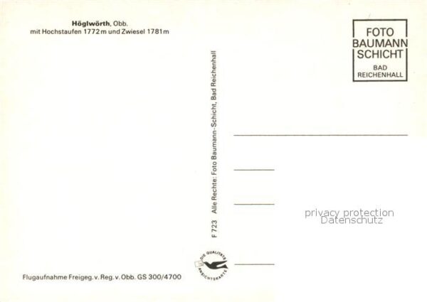 Hoeglwoerth Fliegeraufnahme Hochstaufen Zwiesel – Bild 2
