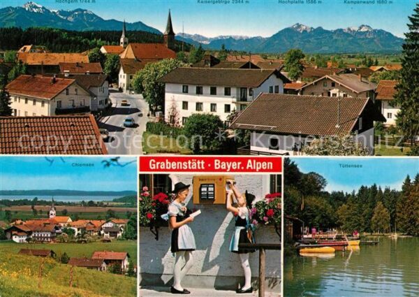 Grabenstaett Chiemsee Chiemsee Tüttensee Hochplatte