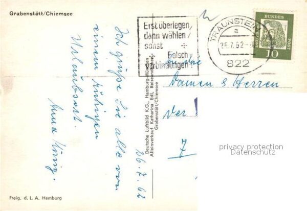Grabenstaett Chiemsee Fliegeraufnahme – Bild 2