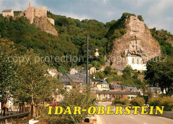 Idar-Oberstein Schlossruine Felsenkirche