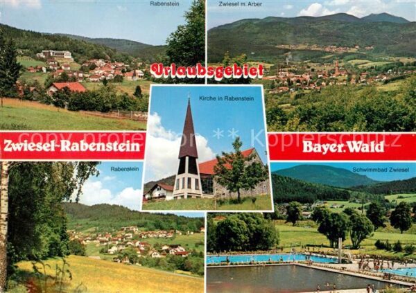 Zwiesel Niederbayern Rabenstein Arber Kirche