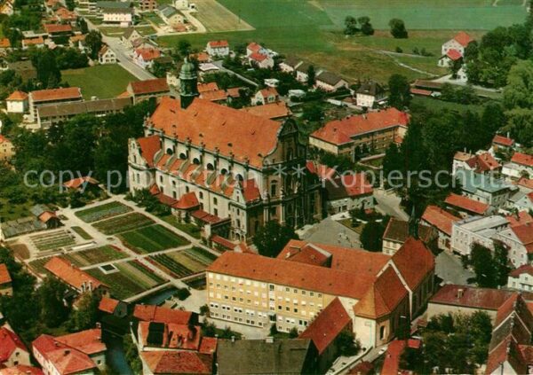 Altoetting Fliegeraufnahme Basilika Bruder Konrad