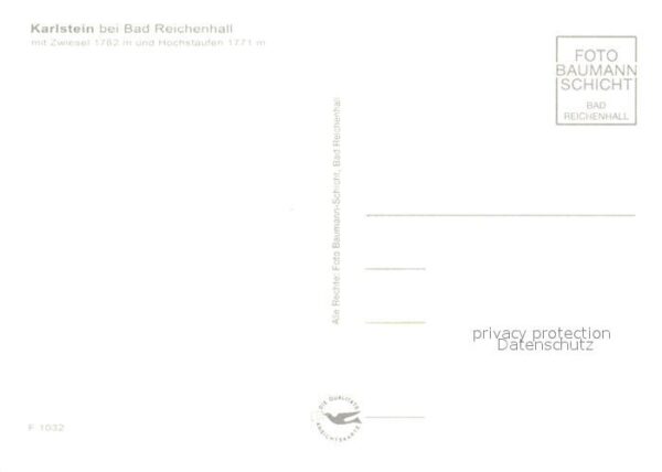 Karlstein Oberbayern Fliegeraufnahme Zwiesel Hochstaufen – Bild 2