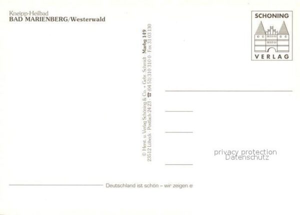 Bad Marienberg Denkmal Sebastian Kneipp Kursanatorium – Bild 2