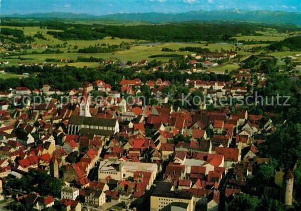 Kaufbeuren Fliegeraufnahme Wetterstein Hochgebirge