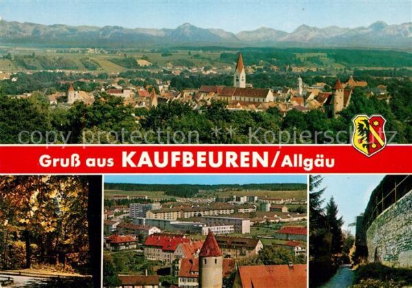 Kaufbeuren Panorama Stadtmauer