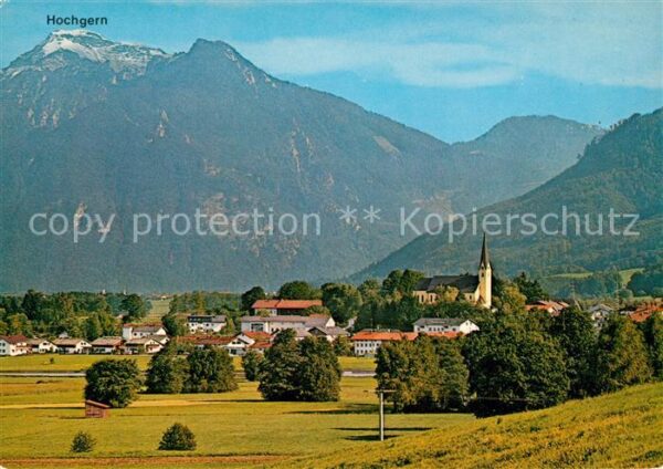 Bernau Chiemsee Panorama Kirche