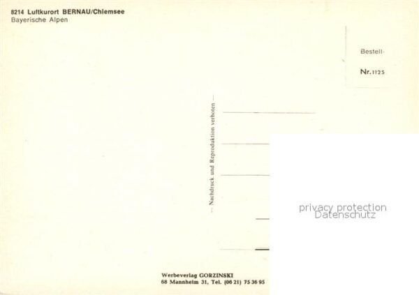 Bernau Chiemsee Panorama Kirche – Bild 2