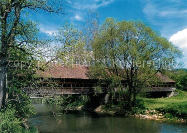 Beuron Donautal Holzbrücke