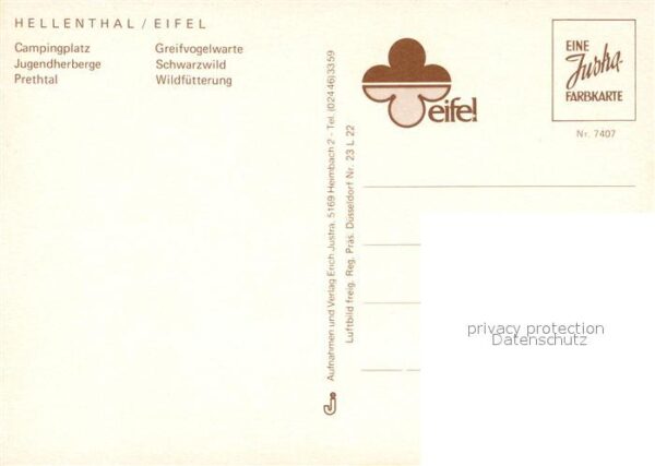Hellenthal Eifel Fliegeraufnahme Olef See Wildfreigehege – Bild 2