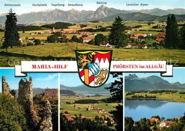 Proebsten Maria Hilf Säuling Hochplatte See